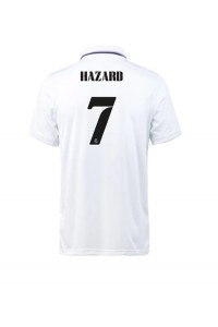 Real Madrid Eden Hazard #7 Fotballdrakt Hjemme Klær 2022-23 Korte ermer